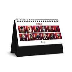 Keskincolor - Keskin 2025 Plastik Üçgen Masa Takvimi Atatürk 600043-99