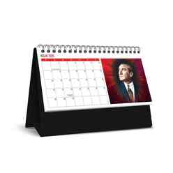 Keskin 2025 Plastik Üçgen Masa Takvimi Atatürk 600043-99 - Thumbnail