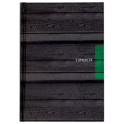 Keskin 20X28Cm 120 Yaprak Çizgili Spiralli Sert Kapak Timber Defter 410671-99 - Thumbnail