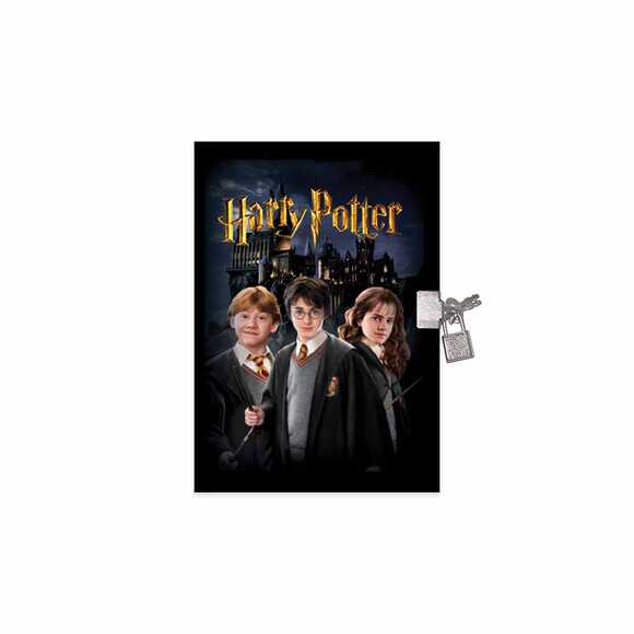 Keskin 310210-07 14x20 80 Yp. Kilitli Hatıra Defteri Harry Potter