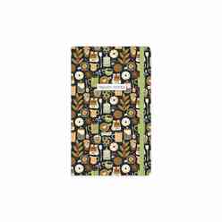 Keskin 410092-99 13X21 80 Yp Çizgili Trendy Notes Coffee Time Defter - Yeşil - Thumbnail