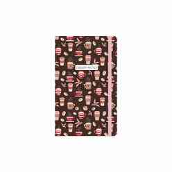 Keskin 410093-99 13X21 80 Yp Çizgili Trendy Notes Coffee Time Defter - Pembe - Thumbnail