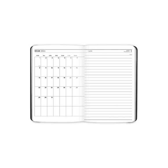 Keskin 830441 9x14 Pronote Günlük Ajanda Mavi 2024