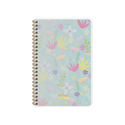 Keskincolor - Keskin 831202 13x19,5cm Turnowsky PP Kapak Haftalık Ajanda Jasmine 2021