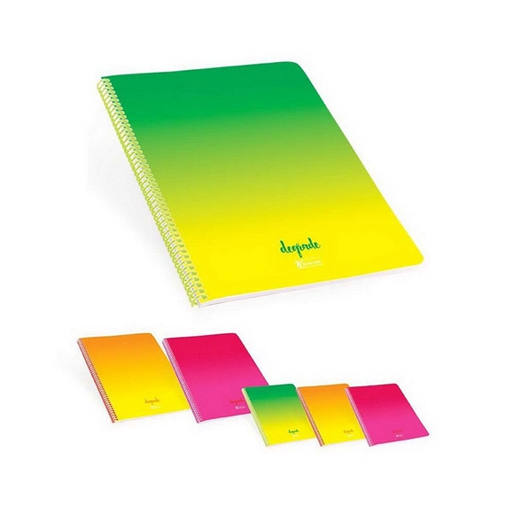 Keskin A4 80 Yp.Kareli Spr.Kar.Kp.Degrade Defter