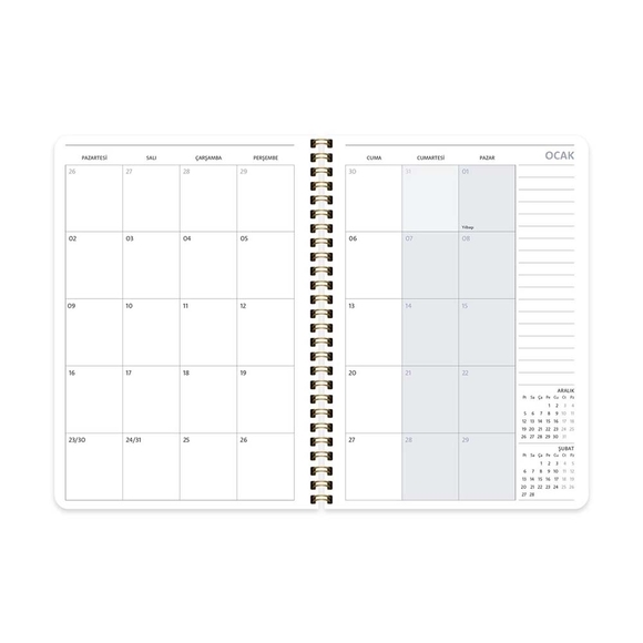 Keskin A5 Haftalık Ajanda Demet 2023 831159