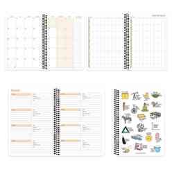 Keskin A5 Hisli Şeyler Spiralli Akademik Ajanda 2024-2025 Başta Sıkıldım - Thumbnail