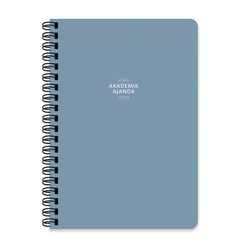 Keskincolor - Keskin A5 Spiralli Akademik Ajanda Mavi 830263