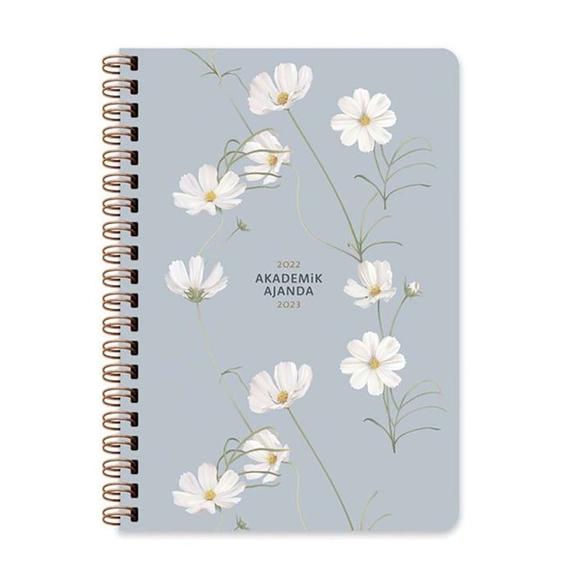 Keskin A5 Spiralli Akademik Ajanda Papatya 830261