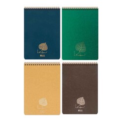 Keskin Bloknot A4 80 Yaprak Spiralli Defter Linden Ofis Çizgili 146431 - Thumbnail