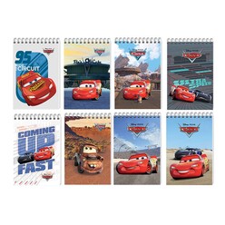 Keskin Bloknot A7 Spiralli 42 Yaprak Çizgili Cars 140100-33 - Thumbnail