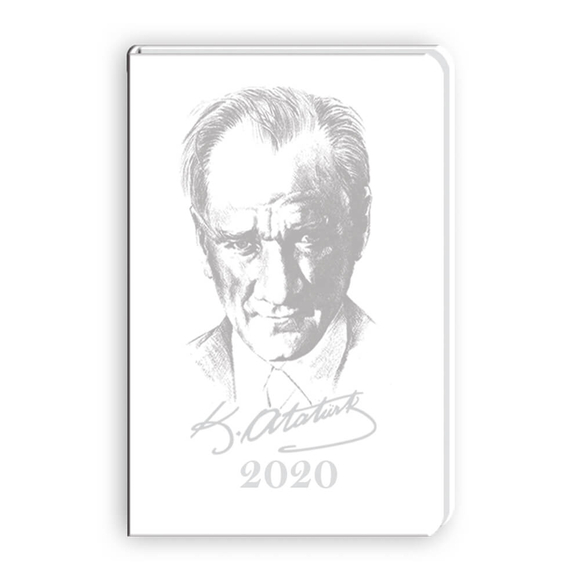 Keskin Ciltli Haftalık Ajanda Atatürk 2020 17x24 cm 830205-99