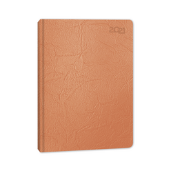 Keskincolor - Keskin Color 14x20cm Günlük Termo Deri 2021 Ajanda Yavruağzı 832911