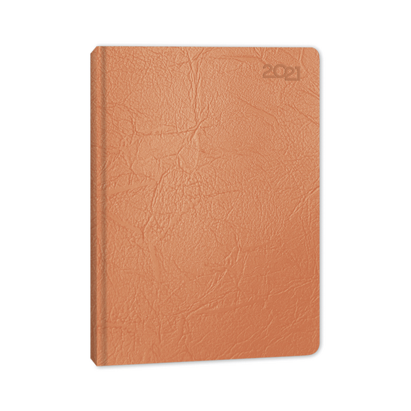 Keskin Color 14x20cm Günlük Termo Deri 2021 Ajanda Yavruağzı 832911