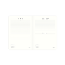 Keskin Color 14x20cm Günlük Termo Deri 2021 Ajanda Yavruağzı 832911 - Thumbnail