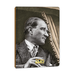 Keskincolor - Keskin Color 17X24cm Atatürk Trende 2021 Haftalık Ajanda 830571