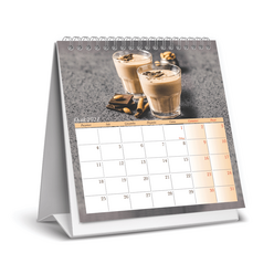 Keskincolor - Keskin Color 2021 Kare Masa 2021 Takvimi Kahve Ve Çikolata 820803 99