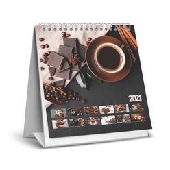 Keskin Color 2021 Kare Masa 2021 Takvimi Kahve Ve Çikolata 820803 99 - Thumbnail