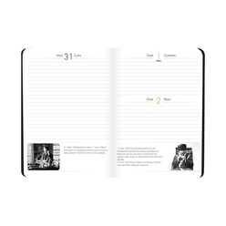 Keskincolor - Keskin Color 2022 14*20 Atatürk Günlük Ciltli Ajanda - Reis-i Cumhur 830363-99