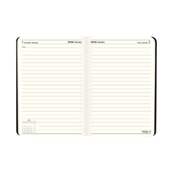 Keskin Color 2022 14*20 Pronot Günlük  Ajanda - Olympic Blue 830407-99 - Thumbnail