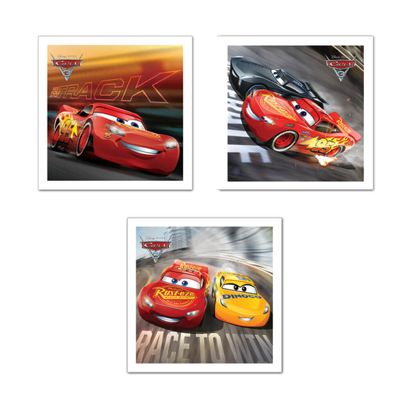 Keskin Color Cars Doğum Günü Kart+Zarf 10’lu 160700-33