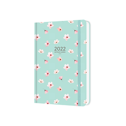 Keskincolor - Keskin Color Ciltli Sert Kapak 2022 A5 Haftalık Ajanda Su Yeşili 831104-99