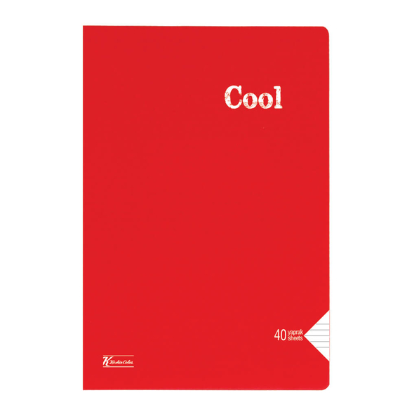 Keskin Color Cool Defter Çizgili PP Kapak A5 40 Yaprak 450601-99