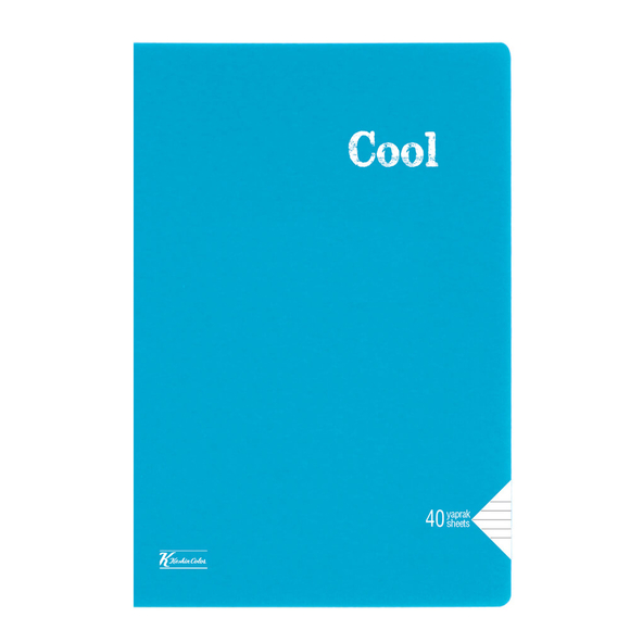 Keskin Color Cool Defter Çizgili PP Kapak A5 40 Yaprak 450601-99