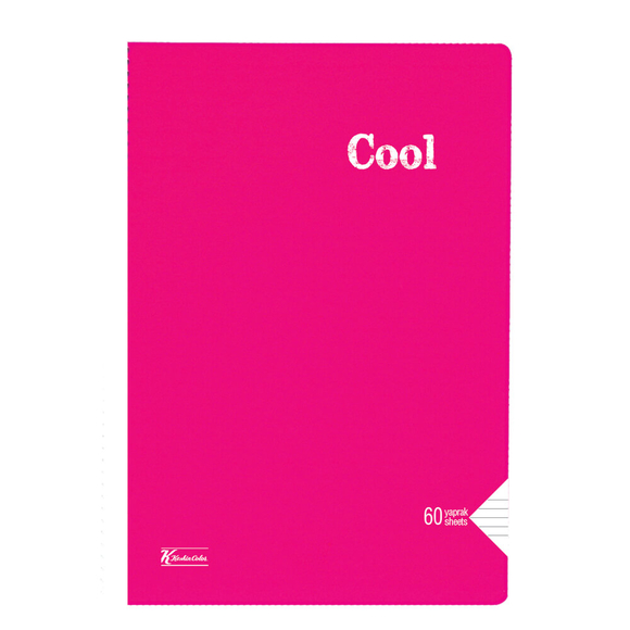 Keskin Color Cool Defter Çizgili PP Kapak A5 60 Yaprak 450631-99