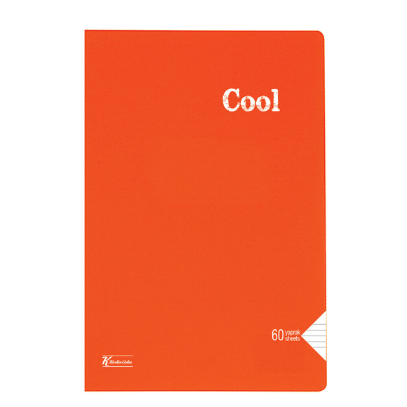 Keskin Color Cool Defter Çizgili PP Kapak A5 60 Yaprak 450631-99