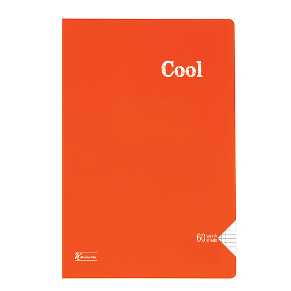 Keskin Color Cool Defter Çizgili PP Kapak A5 80 Yaprak 450641-99