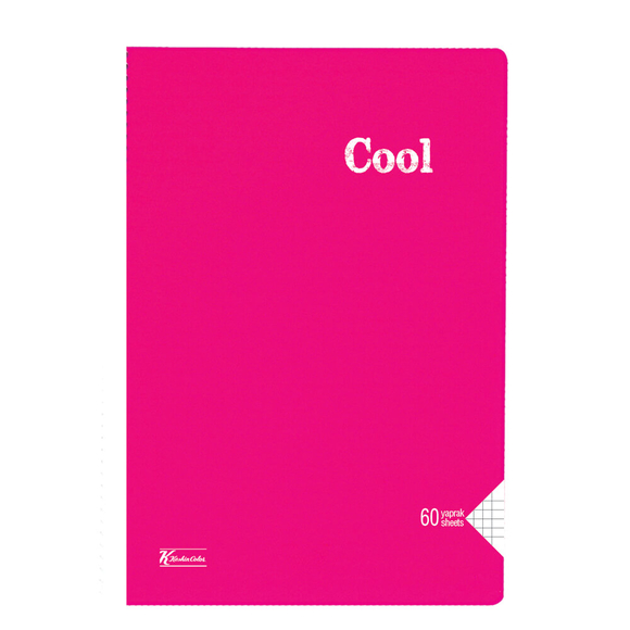 Keskin Color Cool Defter Çizgili PP Kapak A5 80 Yaprak 450641-99