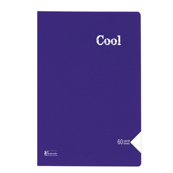 Keskin Color Cool Defter Çizgisiz PP Kapak A5 60 Yaprak 450630-99