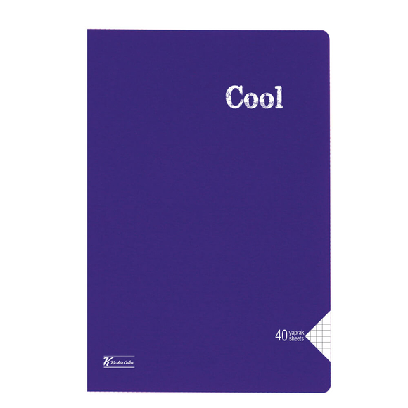 Keskin Color Cool Defter Kareli PP Kapak A5 40 Yaprak 450602-99