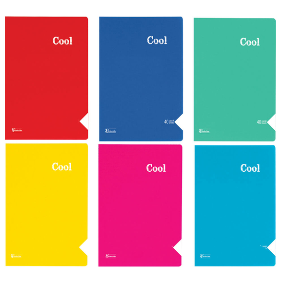 Keskin Color Cool Defter PP Kapak Çizgili A4 100 Yaprak 321861-99