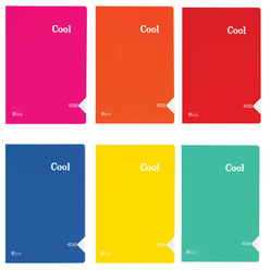 Keskin Color Cool PP Kapak Dikişli Kareli Defter A4 40 Yaprak 321802-99 - Thumbnail