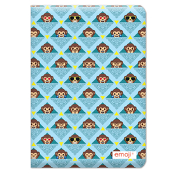 Keskin Color Emoji Çizgili Defter 18,5x26 cm 58 Yaprak 381501-87 - Thumbnail