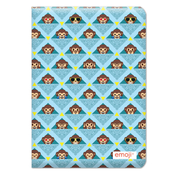 Keskin Color Emoji Kareli Defter 18,5x26 cm 58 Yaprak 381502-87 - Thumbnail