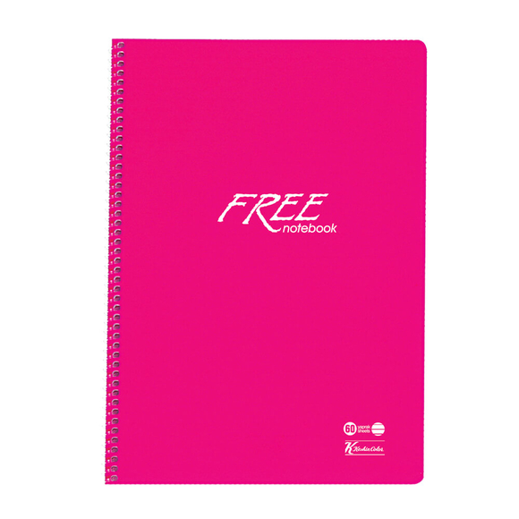 Keskin Color Free Defter Çizgili PP Kapak A4 60 Yaprak 