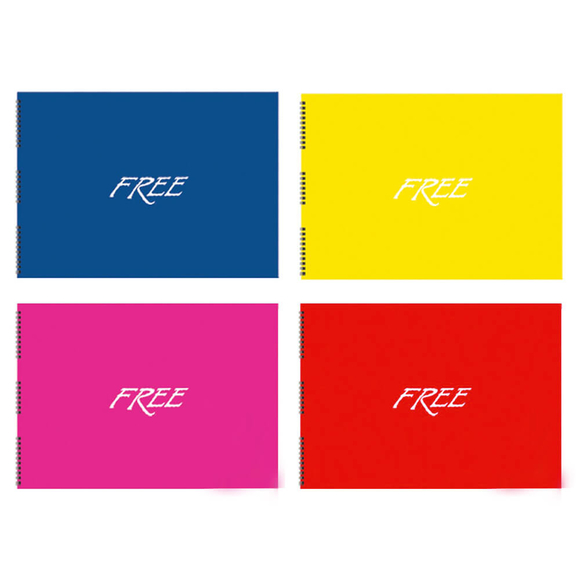 Keskin Color Free Resim Defteri PP Kapak 30 Yaprak 25x35 cm