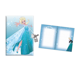 Keskincolor - Keskin Color Frozen Kilitli Hatıra Defteri 14x20 cm 104 Yaprak 310210-71