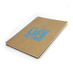 Keskincolor - Keskin Color Funky Sert Kapak Çizgisiz Defter 17x23 cm 100 Yaprak 418010-99