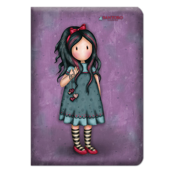 Keskin Color Gorjuss Çizgili Defter 18,5x26 cm 58 Yaprak 381501-81