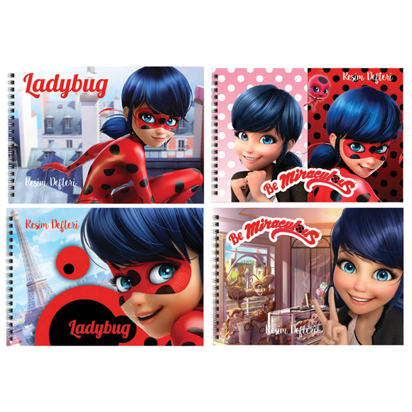 Keskin Color Lady Bug Resim Defteri 17x25 cm 15 Yaprak 300115-84