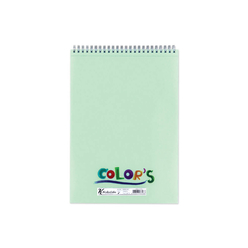 Keskin Color Ofis Blok Spiralli Kareli Defter A5 100 Yaprak - Thumbnail
