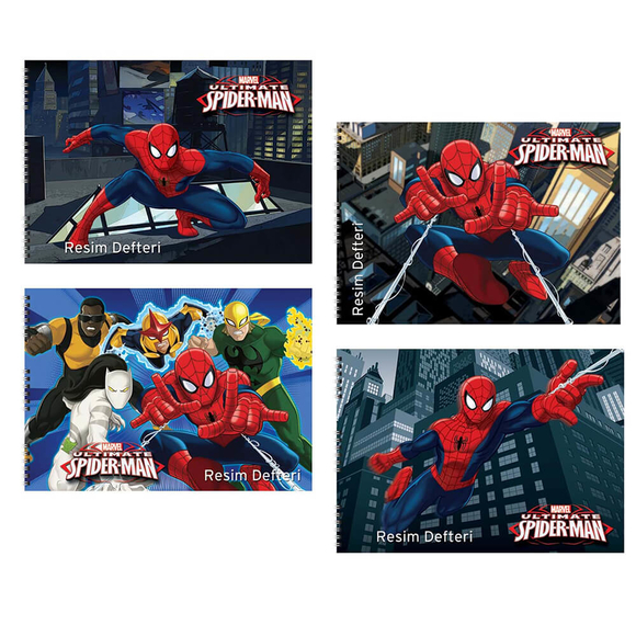Keskin Color Spiderman Resim Defteri 25x35 cm 15 Yaprak 300215-06