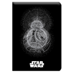 Keskin Color Star Wars Çizgili Defter 18,5x26 cm 58 Yaprak 381501-07 - Thumbnail