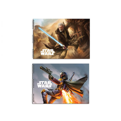 Keskin Color Star Wars Resim Defteri 25x35 cm 15 Yaprak 300215-07 - Thumbnail