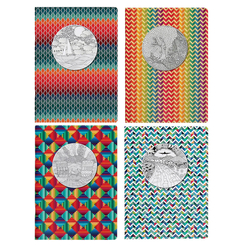 Keskin Color Velvet Çizgili Defter 18,5x26 cm 58 Yaprak 381721-99 - Thumbnail