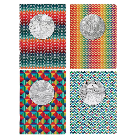 Keskin Color Velvet Çizgili Defter 18,5x26 cm 58 Yaprak 381721-99